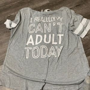 Funny sweater tee